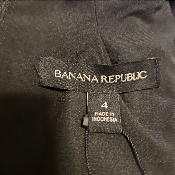 BANANA REPUBLIC Black and White Sleeveless Tweed Dress - Size 4 NWT - Picture 8 of 10